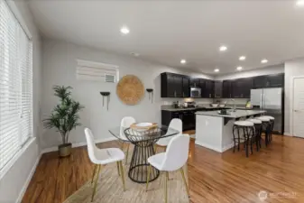 Dedicated dining area offering ample space for hosting and everyday dining.