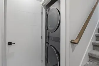 Washer and dryer included