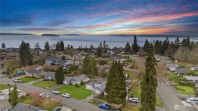 Enjoy your beautiful skies and proximity to the water.