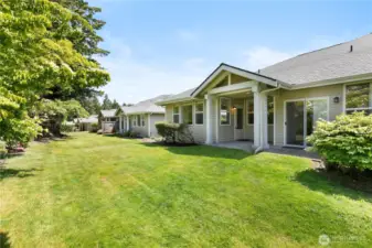 Review view of exterior - HOA takes care of all landscaping!