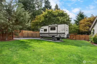 Extra parking is no problem with RV parking available.