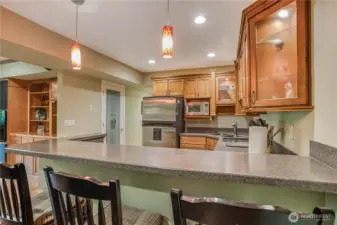Second kitchen area