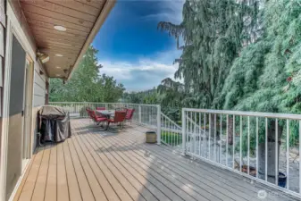 Outdoor entertaining area