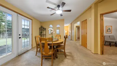 designated dining room