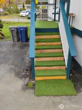 Front entry stairs