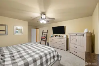 Generous Primary Suite.