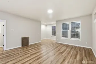 Living room with plenty of natural light.