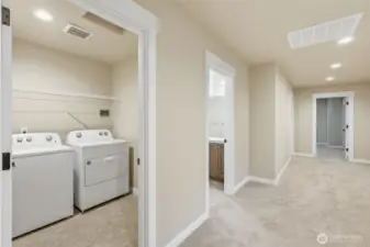Laundry room upstairs