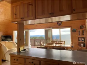 kitchen with breakfast bar