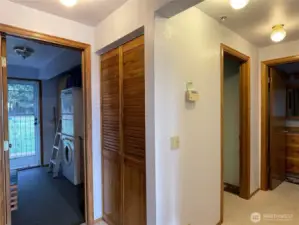 utility hallway closet