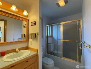 lower lever bathroom