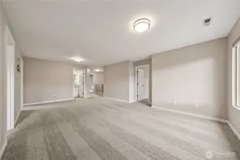 Another view of the large Bonus Room.