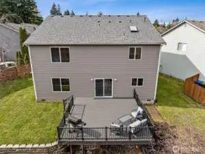 This stunning 20' x 20' Trex Deck was added to the home in 2020.