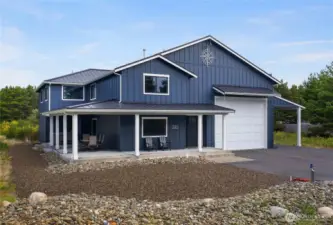 This home is 3,213 SF but over 6,000 SF total building space. So many upgrades with this home! Heat pump AC unit. Has 4k security cameras with Fire and Water alert. Twin hybrid hot water tanks with recirculating water heating to ensure non stop hot water inside and outside. Water line is 1” for max pressure cleaning the toys.