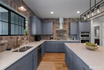 Can't get enough of this space! I bet you can see yourself in this kitchen!