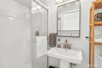 3/4 bath downstairs