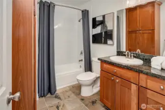 Guest bathroom.