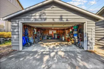 2 Car Garage with EV Charger
