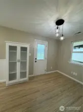 Dining Room New flooring, New Paint