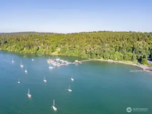 Dockton Saltwater Park with Marina & Boat Launch.
