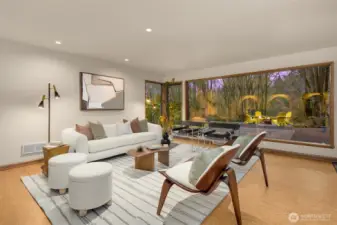 Another view of 'the lower room retreat.'