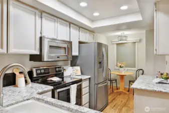 Extra-deep oversized sink.