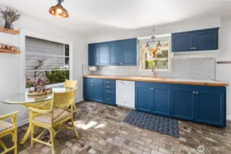 Freshly painted and drenched with character and copper accents and custom dimmable lighting to set any mood.