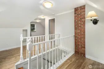 Upstairs Landing and the perfect little nook for an Office Space to the right hand side.