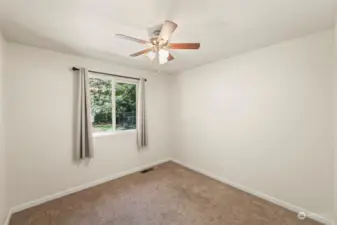 Second upstairs bedroom.