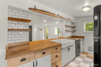 Updated kitchen