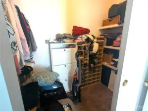 Roomy walk-in closets in all bedrooms.