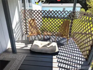 Covered front porch