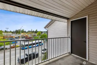 Large deck with storage