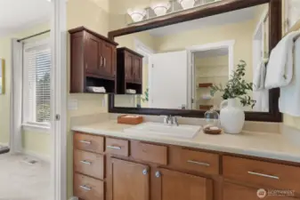 Primary bath vanity