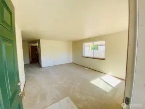 From front entry, you will be greeted with a welcoming open concept floor plan with all new flooring and fresh paint.
