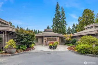 Woodcreek has a well-run HOA that is pet-friendly with a rental cap. This is the clubhouse that has two huge meeting/party spaces.