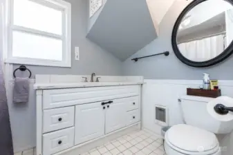 Main floor bathroom