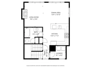The main level is designed for everyday comfort and effortless entertaining, featuring a spacious open layout with Brazilian hardwood flooring flowing throughout. The kitchen stands out with its accent tile backsplash, abundant cabinetry, updated lighting, and stainless steel appliances — including a refrigerator with water and ice dispenser. The adjacent dining area offers east-facing views of the lake and surrounding nature, framed by a brick-style veneer feature wall that adds character and warmth. A cozy breakfast bar provides additional seating and connection to the living space. Off the main living area, you’ll also find a conveniently located laundry room and a full bathroom. With thoughtful updates, timeless finishes, and inviting lake views, this level truly serves as the heart of the home.