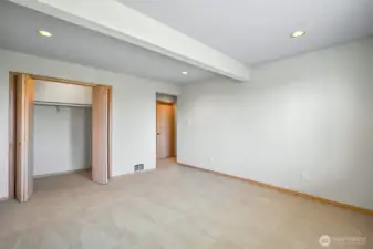 Big back bedroom lower level