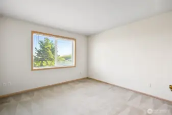 Another sizeable bedroom on the lower level