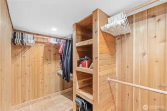 Primary Walk-in closet