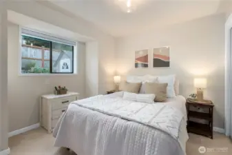 Main floor bedroom