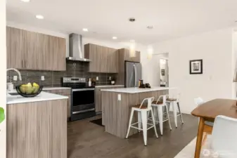 Kitchen photos of identical model unit