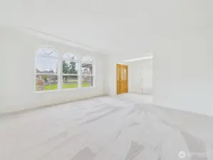 View of Living Room with office in the distance