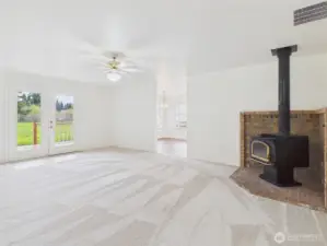 Certified wood Stove