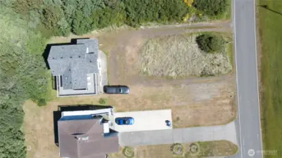 Arial view of lot.
