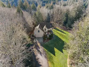 Large, beautiful private lot surrounded by forest!