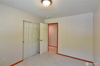 1 of the 2 additional bedrooms upstairs