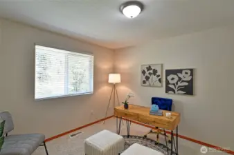 Office plus 3 bedrooms and bonus upstairs