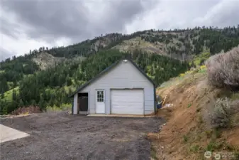 Detached Garage and shop
